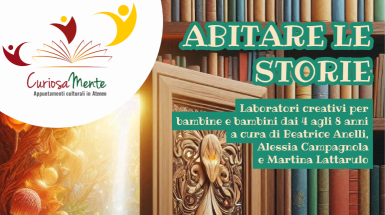 Primo appuntamento con “Abitare le storie”, ciclo di letture animate e laboratoriali promosso dalla Biblioteca di Ateneo