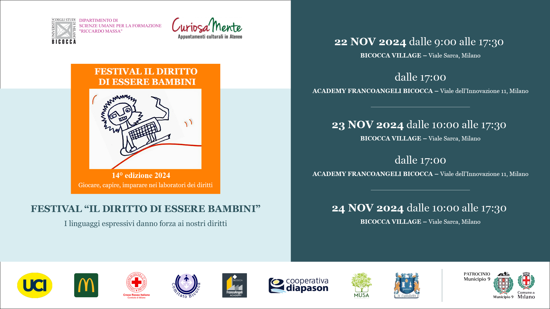 Festival il diritto di essere bambini 24 Festival il diritto di essere bambini 24