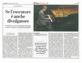 rassegna stampa prof Ferrari Bicocca