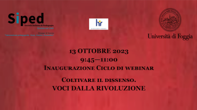Locandina primo incontro ciclo di Webinar “Coltivare il dissenso. Voci dalla rivoluzione” in sostegno alle donne iraniane. Locandina primo incontro ciclo di Webinar “Coltivare il dissenso. Voci dalla rivoluzione” in sostegno alle donne iraniane.