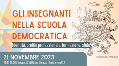 Seminario "Gli insegnanti nella scuola democratica: identità, profilo professionale, formazione, sfide"