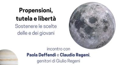 Terzo e ultimo appuntamento del ciclo di incontri "Futuri prossimi possibili" promosso dal CdL in Scienze dell’Educazione - incontro coniugi Regeni