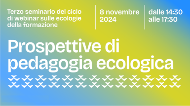 Prospettive di pedagogia ecologica