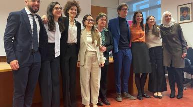Foto dei dottorandi che hanno discusso la tesi il 4 febbraio 2025