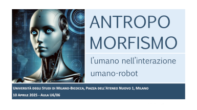 Antropomorfismo. L'umano nella relazione umano-robot Antropomorfismo. L'umano nella relazione umano-robot
