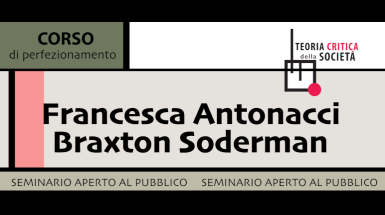 Critical play - Seminario Soderman e Antonacci Critical play - Seminario Soderman e Antonacci