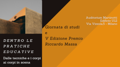 Giornata di Studi e V Edizione Premio "Riccardo Massa"