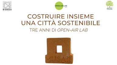 Costruire insieme una città sostenibile. Tre anni di Open-Air Lab