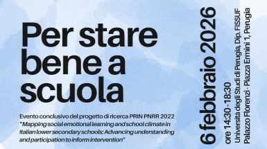 Per stare bene a scuola