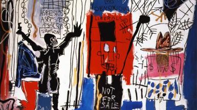 Obnoxious Liberals, di Jean-Michel Basquiat, 1982