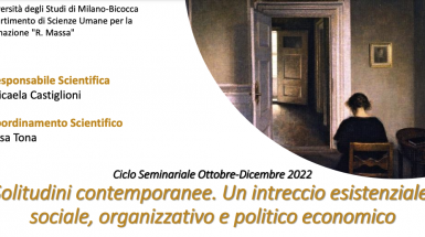 Ciclo Seminari Solitudini Contemporanee