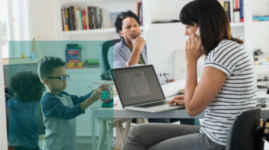 genitori con figli