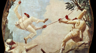 Pulcinella di Giandomenico Tiepolo