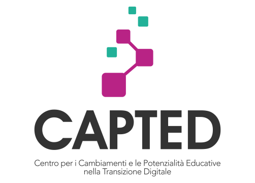 Logo CAPTED - Centro per i Cambiamenti e le Potenzialità Educative nella Transizione Digitale