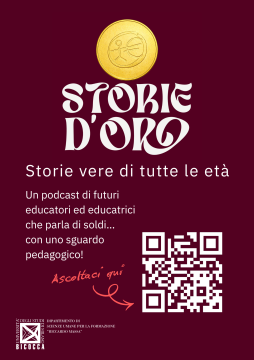 Locandina podcast "Storie d'oro"