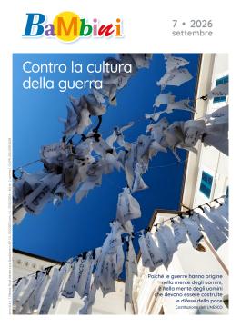 Copertina Rivista Bambini - Settembre