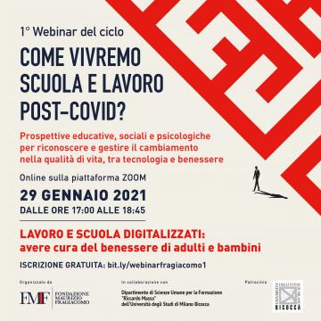 logo webinar "lavoro e scuola digitalizzati"