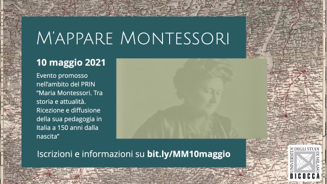 M'appare Montessori - Seminario PRIN 10 maggio 2021